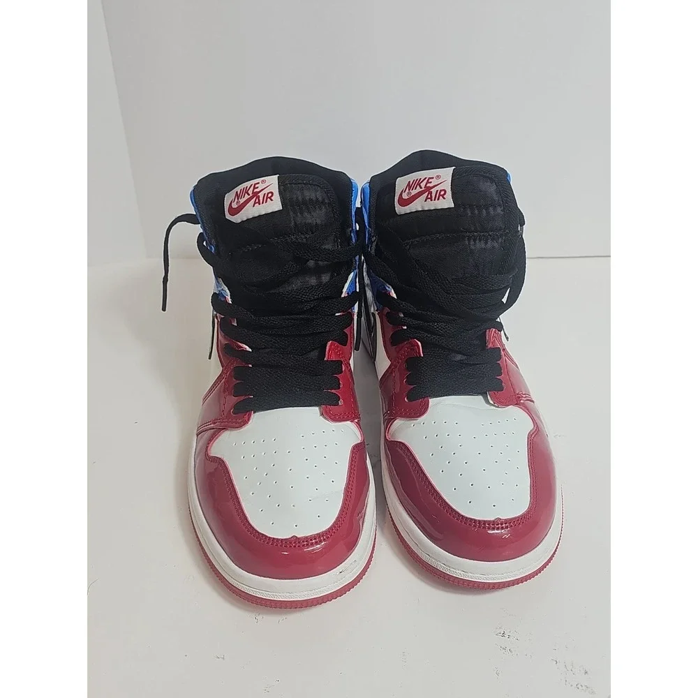 Air Jordan 1 Retro Mens Size 8 High OG Fearless Red/White/Blue/Black CK5666-100
